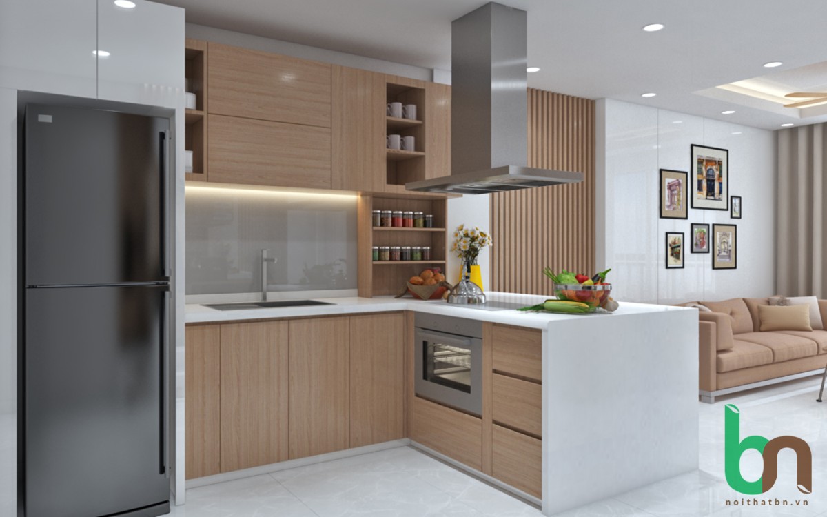 THIẾT KẾ THI C&Ocirc;NG NỘI THẤT CĂN HỘ TRỌN G&Oacute;I NH&Agrave; MẪU 2