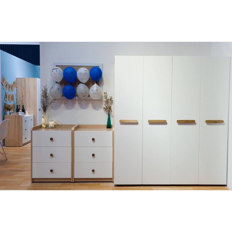 TỦ QUẦN ÁO 4 CỬA TAF1600 TUQA-002-TA